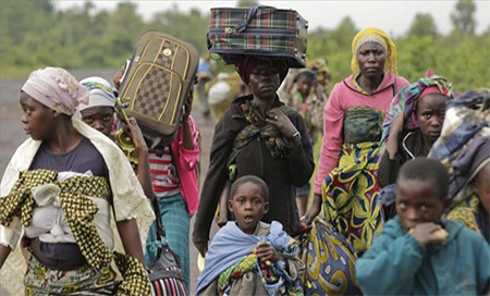 Más de 57.000 personas abandonan sus hogares por la violencia en RDC